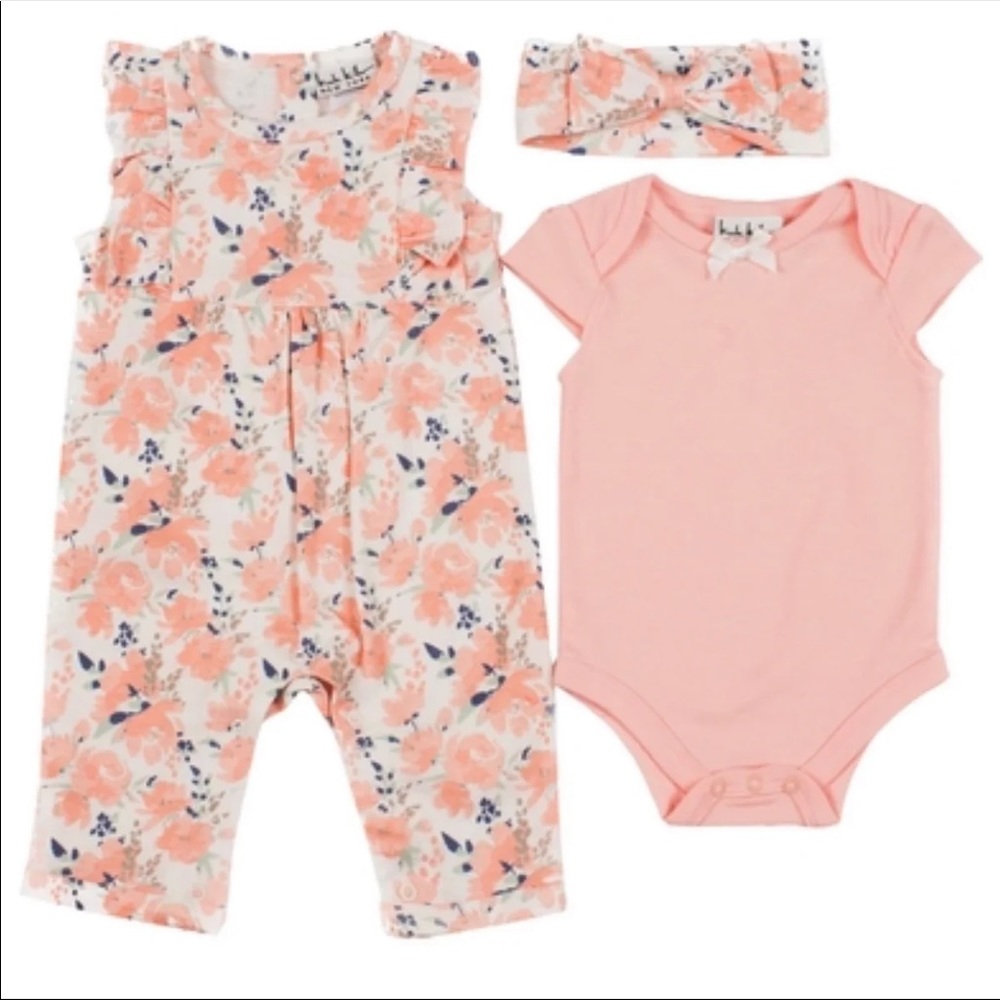 Nicole Miller 3 piece set (6-9M)
